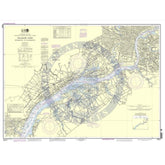 NOAA Nautical Chart 12312: Delaware River Wilmington to Philadelphia